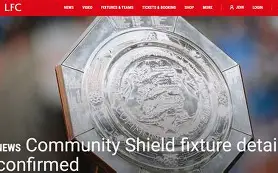  社区盾倒计时；曼联赛前刷新队史纪录；细节引发关注；媒体盛赞；医务组通报恢复